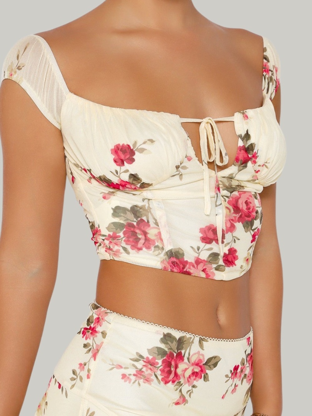 LIKE NEW Tiger Mist FEYRA Crop Top